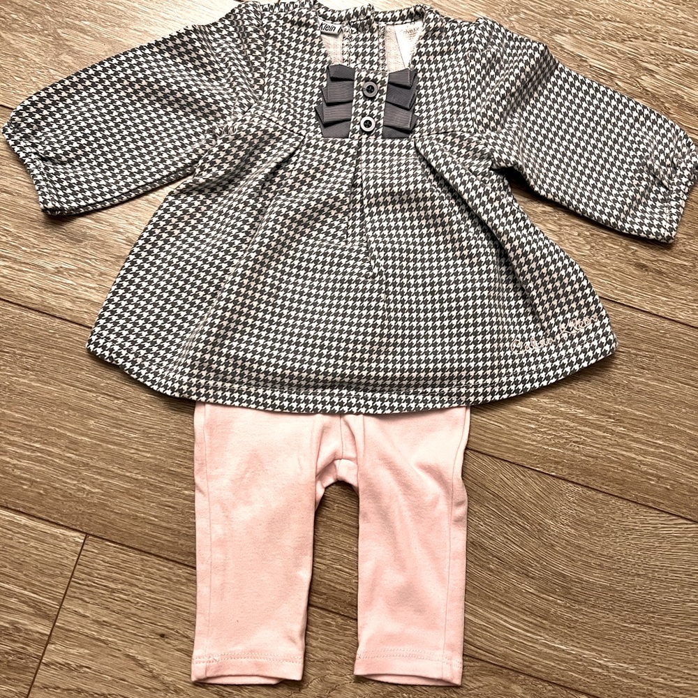 CALVIN KLEIN dress & leggings set
